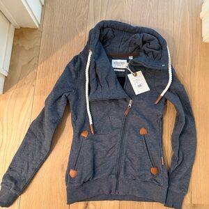 Wanakome sz XS navy blue sweatshirt